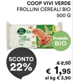 In Coop Frollini cereali bio offerta