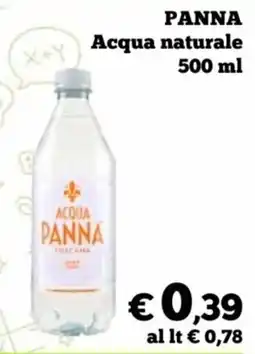 In Coop Acqua Panna offerta