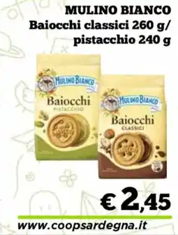 In Coop Baiocchi classici Mulino Bianco offerta