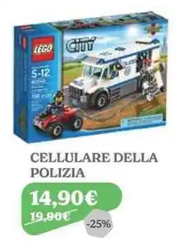 Iperbimbo LEGO City Cellulare della polizia offerta