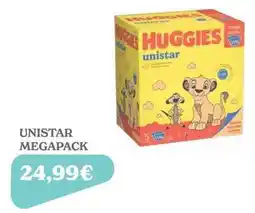 Iperbimbo Huggies unistar offerta