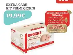 Iperbimbo Huggies extra care Kit Primi Giorni offerta