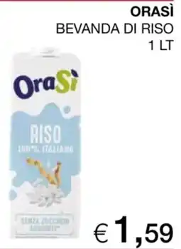 In Coop OraSi bevanda di riso offerta