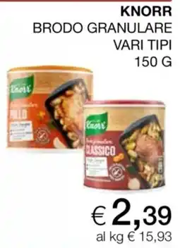 In Coop Knorr brodo granulare offerta