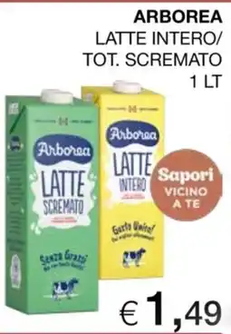 In Coop Arborea Latte Scremato offerta