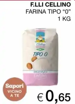 In Coop Farina tipo 0 F.LLI Cellino offerta