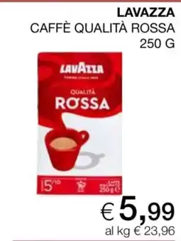 In Coop Lavazza Caffè Qualità Rossa offerta
