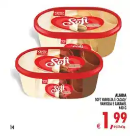 Deco Supermercati Algida soft vaniglia e cacao offerta