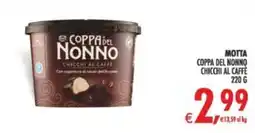 Deco Supermercati Motta Coppa del Nonno Chicchi al Caffè offerta