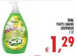 Deco Supermercati Piatti limone Sial offerta