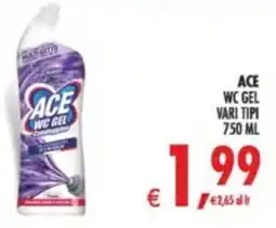 Deco Supermercati Ace wc gel offerta