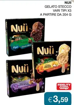 In Coop NuII gelato stecco offerta