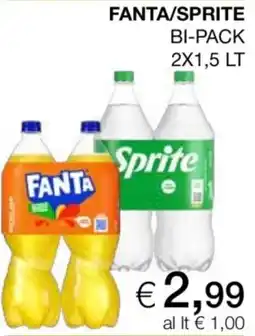 In Coop Fanta/Sprite offerta