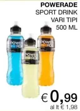 In Coop Powerade sport drink offerta