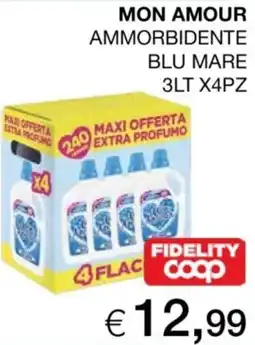 In Coop Mon Amour ammorbidente blu mare offerta