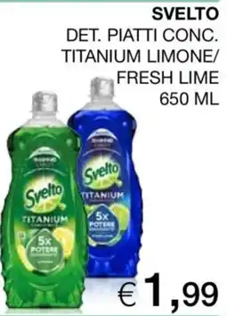 In Coop Svelto det. piatti conc. titanium offerta