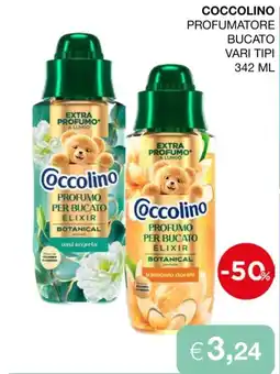 In Coop Coccolino profumatore bucato offerta