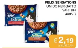 In Coop Felix Sensations umido per gatto offerta