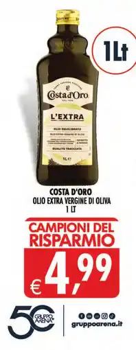 Deco Maxistore Costa d'Oro olio extra vergine di oliva offerta