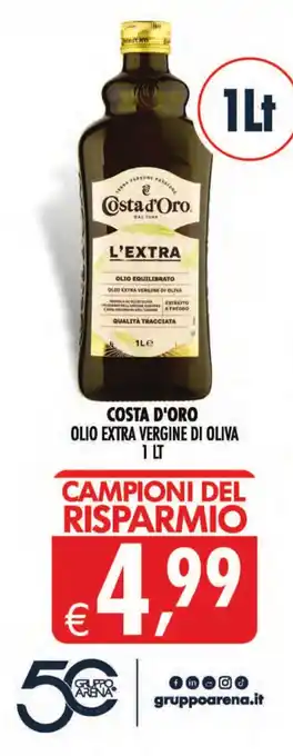 Costa d'Oro olio extra vergine di oliva