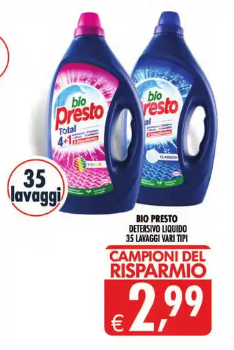 Bio Presto Detersivo Liquido
