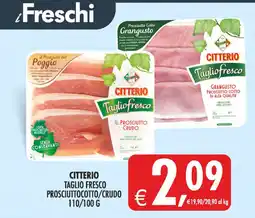 Deco Maxistore Citterio taglio fresco prosciutto cotto/crudo offerta