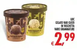 Deco Maxistore LEC gelato vari gusti offerta