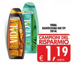 Deco Maxistore Vidal bagносchioma vari tipi offerta