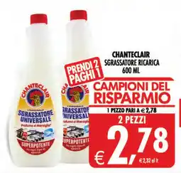 Deco Maxistore Chanteclair sgrassatore universale offerta