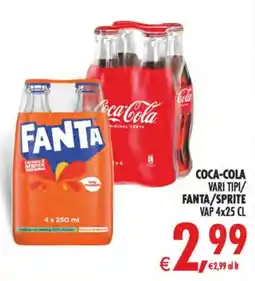 Deco Maxistore Coca-Cola vari tipi/Fanta/Sprite offerta
