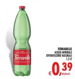Deco Maxistore Ferrarelle acqua minerale effervescente naturale offerta