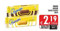 Deco Maxistore Pavesini Cacao/Classici offerta