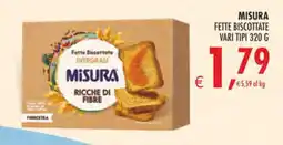 Deco Maxistore Fette Biscottate Integrali Misura offerta
