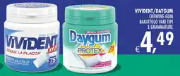 Deco Maxistore Vivident/Daygum chewing gum offerta