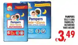 Deco Maxistore Pampers Sole e Luna Mutandino offerta