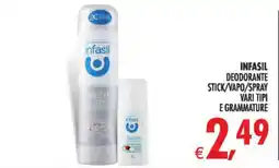 Deco Maxistore Infasil deodorante offerta