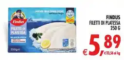 Deco Maxistore Findus filetti di platea offerta