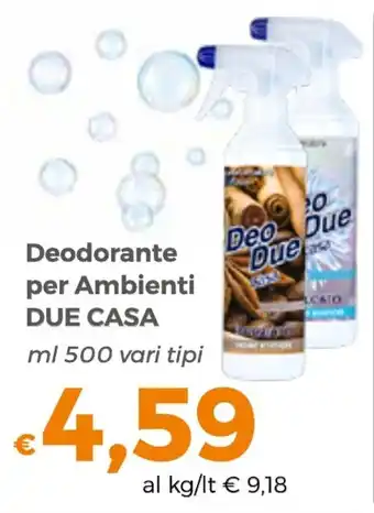 Deodorante per Ambienti Due Casa
