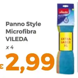 Tocal Panno Style Microfibra Vileda offerta