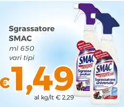 Tocal Sgrassatore SMAC offerta