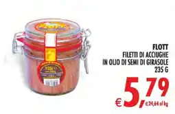 Deco Maxistore Flott filetti di acciughe in olio di semi di girasole offerta