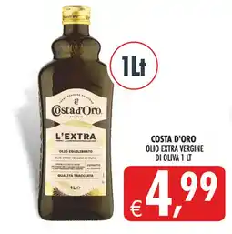 Deco Maxistore Costa d'Oro olio extra vergine di oliva offerta