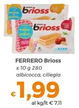 Tocal FERRERO Brioss offerta