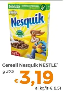 Tocal Cereali Nesquik NESTLÉ offerta
