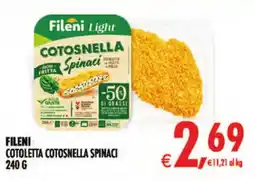Deco Maxistore Fileni Cotoletta Cotosnella Spinaci offerta