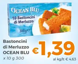 Tocal Bastoncini di Merluzzo OCEAN BLU offerta