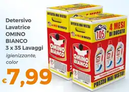 Tocal Detersivo Lavatrice Omino Bianco offerta