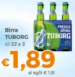 Tocal Birra Tuborg offerta