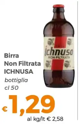 Tocal Birra Non Filtrata Ichnusa offerta