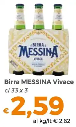 Tocal Birra MESSINA Vivace offerta